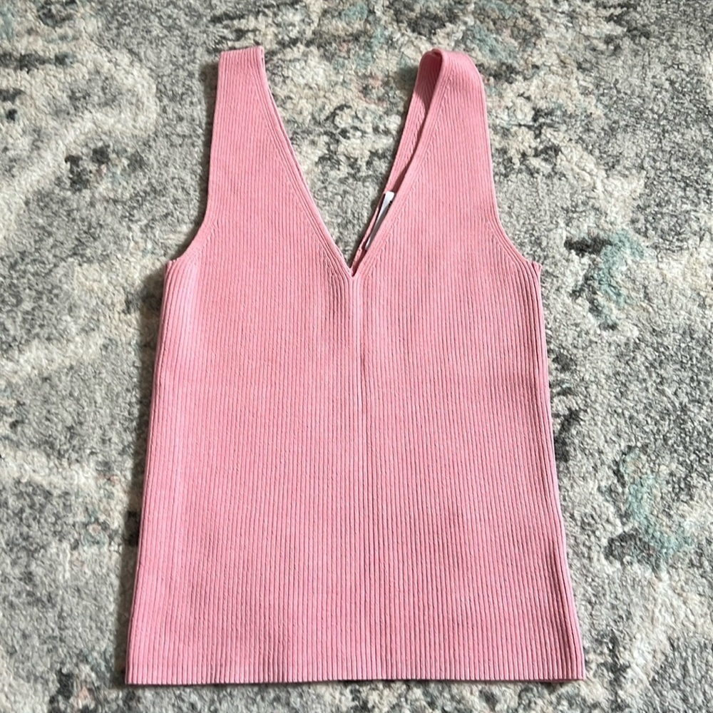 & Other Stories V Neck Sweater Tank